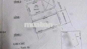 Bán Nhà Chính Chủ 3 Tầng DTSD 45m 3P Ngủ 2 Tỷ 580 TL
