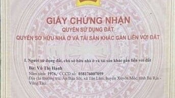 BÁN ĐẤT 1670M2 ĐẤT BÀU LÂM, XUYÊN MỘC, BRVT