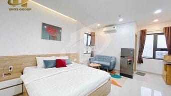 Cho thuê căn hộ Studio Cửa sổ Q4 gần ĐH Luật, ĐH Nguyễn Tất Thành