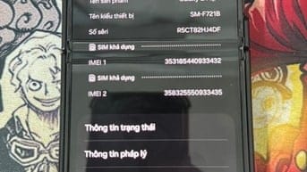 Điện thoại Samsung Z Flip4 bản 128gb(đen)