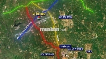 Đất SKC Làm Xưởng Sản Xuất-Diện Tích Lớn,Giá Cạnh Tranh Tại Bình Dương