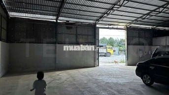 Kho xưởng 220m² có PCCC và điện 3 pha, đường Quốc Lộ 91B, lộ Container
