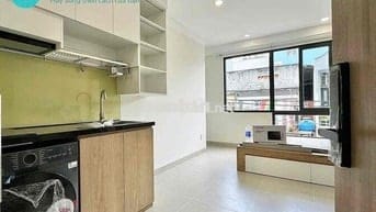 NHÀ MỚI XÂY 100% STUDIO CỬA SỔ LỚN THANG MÁY HẦM XE NGAY CHU VĂN AN