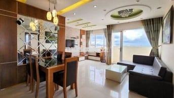 CHUNG CƯ OSC LAND, CHO THUÊ CĂN GÓC 90M, 2PN, VIEW BIỂN.GIÁ 7.5 TRĐ