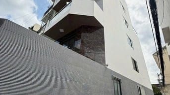 Bán tòa nhà 6 Lầu, căn hộ dịch vụ góc 3 mặt hẻm 6m Chu Văn An, P12