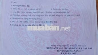 300 triệu/ lô thổ cư 260m2, Giá rẻ,