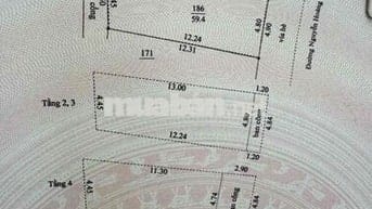 Nhà 4 tầng mới xây mặt tiền Nguyễn Hoàng