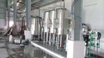 Thanh lý hệ thống sản xuất nước tinh khiết tại Hà nội