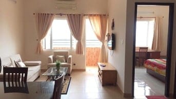 Cho thuê Căn Hộ Khánh Hội 1 Quận 4, Dt : 74 m2, 2PN, Giá : 10.5 tr/th