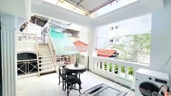 Cho thuê căn hộ 2n1k Phố Thể Giao - Lê Đại Hành, full đồ, giá 9 triệu