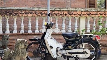 Em ít chạy muốn bán chiếc Cub Custom nội địa Nhật