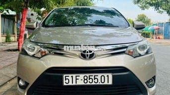 Toyota Vios 2017 1.5G Vàng Cát Cực Zin