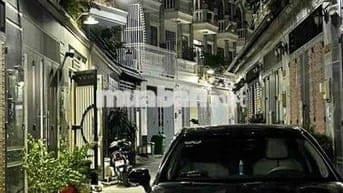Nhà HXH khu liền kề Nguyễn Văn Lượng 4PN 5WC Xe Hơi Vô Nhà 20tr