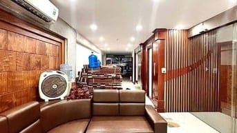 80m2* 9 Tầng Mặt phố + 1 mặt ngõ, đầy đủ GPXD, Pccc, nội thất bạc tỷ 