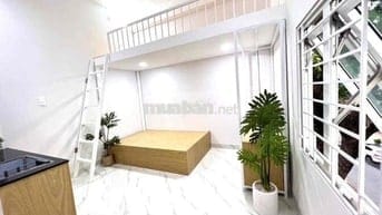 CHO THUÊ CĂN HỘ DUPLEX 2 KHÔNG GIAN NGỦ NGAY CÔNG VIÊN LÀNG HOA GÒ VÂP