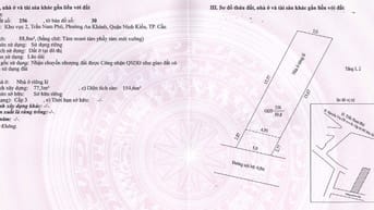 Bán 88,8m2 ODT tại P. An Khánh, Q. Ninh Kiều, TP. Cần Thơ và Nhà ở