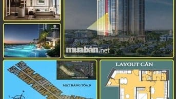 Căn hộ Masteri Đà Nẵng từ 7,1 tỷ/3 PN view sông Hàn, mua trực tiếp CĐT