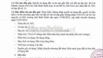 BĐS Xã Cát Khánh, huyện Phù Cát, tỉnh Bình Định (xã Đề Gi, Gia Lai)