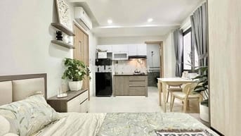 🏠 Dạng 1 Phòng Ngủ 30m2 Full nội thất, Gần chợ Bà Chiêu, Phạm Văn Đồng