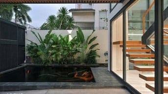 Cho thuê BT Phú Mỹ Vạn Phát Hưng 330m nhà thiết kế hiện đại giá 75tr