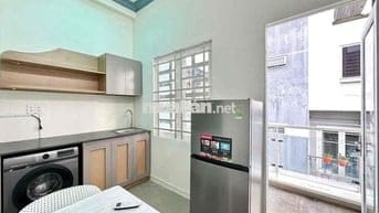 1 PHÒNG NGỦ TÁCH BẾP BAN CÔNG CÁCH ĐẠI HỌC VĂN LANG VÀI PHÚT ĐI BỘ