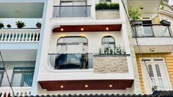MẶT TIỀN ĐƯỜNG 10M THÔNG XE TẢI-NGANG 4.5M, 72M2-5 TẦNG GÒ VẤP
