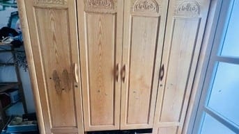 Tủ quần áo 4 cánh gỗ sồi Nga 2m