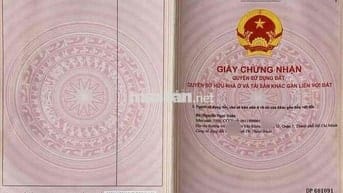 Bán gấp mảnh đất,15p tới Bến xe Miền Tây ạ