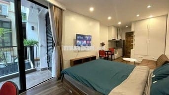 🔥 Studio full đồ 40m2 chỉ 9tr – Hoàng Hoa Thám – Free dọn phòng
