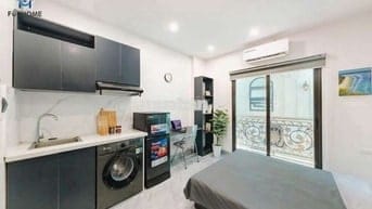 TRỐNG PHÒNG STUDIO FULL NỘI THẤT MÁY GIẶT RIÊNG NGAY NGÃ TƯ MAI DỊCH