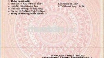 CHÍNH CHỦ BÁN LÔ ĐẤT GẦN KHU CÔNG NGHIỆP ĐỨC HOÀ