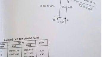 Bán gấp 5mx14m đất thổ cư Quốc Lộ 1A Q.Bình Tân