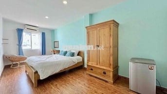 CHO THUÊ CĂN HỘ NGAY BÙI VIỆN FULL NỘI THẤT CÓ CỬA SỔ LỚN 35m2