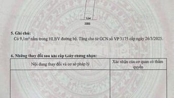 Cần tiền đáo hạn ngân hàng cần ra gấp lô đất gần trường TH Minh Thắng