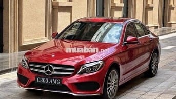 Mercedes C Class C300 AMG 2017  xe đi ít, màu đẹp