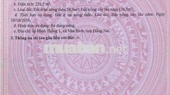 Cần bán gấp lô đất ngay trường học Minh Thắng 200m2/400tr