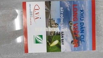 Cần bán đất nền dự án khu dân cư Long Việt An