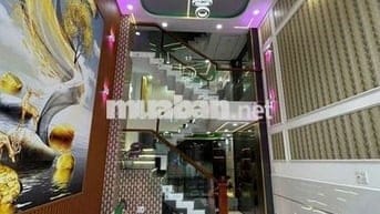 Nhà mới 100% trệt 3 lầu sân thượng hẻm Bình Trị Đông bình tân