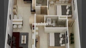 Cho Thuê Toky Tower 2pn 2wc full nội thất