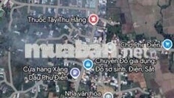 Bán đất thổ cư, mặt tiền đường nhựa ngay nút giao cao tốc Giầu Dây-Pha