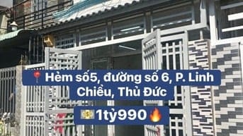 🏡BÁN NHÀ CẤP 4 LINH CHIỂU THỦ ĐỨC