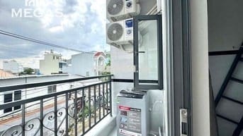 Mới Xây 100% - Ban Công Riêng - Tô Ký - Cvpm Quang Trung - Full NT