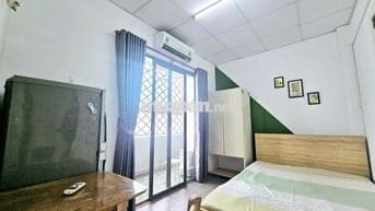 TRỐNG SẴN STUDIO DẠNG 2 PHÒNG NGỦ CỬA SỔ BAN CÔNG SIÊU THOÁNG