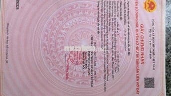 cần bán lô đất KDC lâu đài vàng tổng DT 131m2 giá 4tỷ sổ hồng riêng