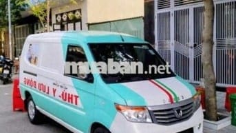 Bán Xe Tải Van 945kg  Kenbo màu Trắng dán Decal