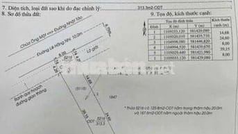 Bán đất nền mặt tiền đường lê hồng nhi phường cái răng