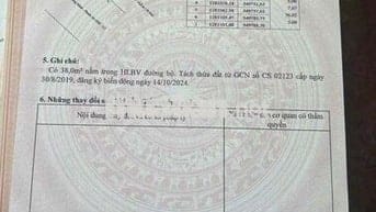 chính chủ gửi bán mặt tiền đường nhựa 32m