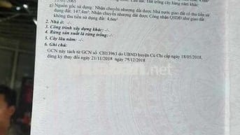 Chính chủ Cần bán đất Bình Mỹ Củ Chi thổ cư