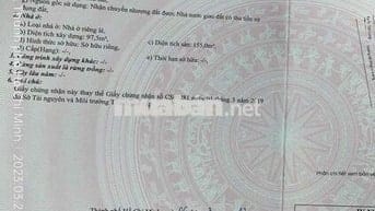 Chính Chủ Bán Gấp Căn Nhà Gác Lững Ngay Chợ Đệm 1Tỷ650