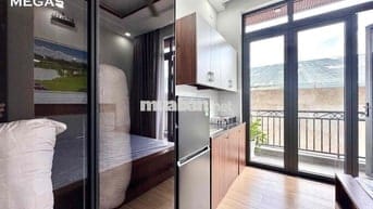 CĂN STUDIO FULL NỘI THẤT  CÓ BAN CÔNG